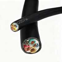 2/3/4/5/6 Core RVV RVVP Câble d'alimentation flexible conducteur en cuivre toronné Fil électrique 0.75-6mm H05VV-F pour le ménage PVC