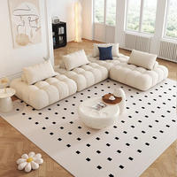 Canapé modulaire en forme de bulle, design compressible, directement de l'usine