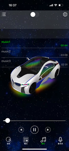 Lumières de roue de voiture DIY 15 pouces 17 pouces Lumière LED couleur RVB Contrôle à distance par application Lumière LED de moyeu de roue de voiture - Product Image 4