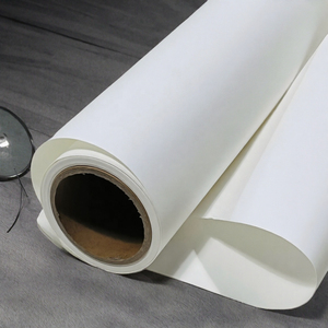Rouleau de papier peint non tissé blanc imperméable, lisse et imprimable, pour la décoration des chambres, des hôtels et des appartements - Product Image 2