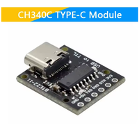 Module USB 2.0 vers TTL CH340E CH340C CH340N CH9340C Alternative aux CP2104 CP2102 PL-2303HX HT42B534 FT232RL pour Linux/mac/windows