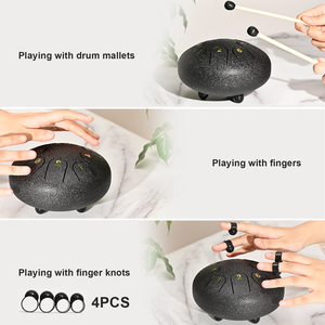 SUCCESS <span class=keywords><strong>Tambour</strong></span> à langue en acier inoxydable de qualité sonore supérieure, <span class=keywords><strong>Tambour</strong></span> Handpan en acier, Couleur personnalisable, Vente en gros - Product Image 2