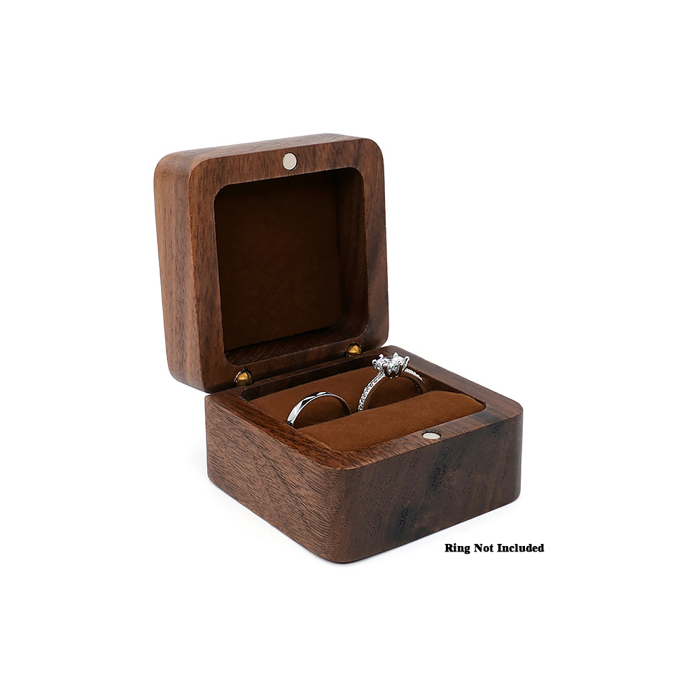 Fente simple en velours marron