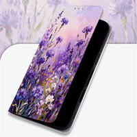 Étui de téléphone en cuir PU Lichicase à imprimé floral pour One Plus Ace6 Ace6 Ultra, design portefeuille avec béquille