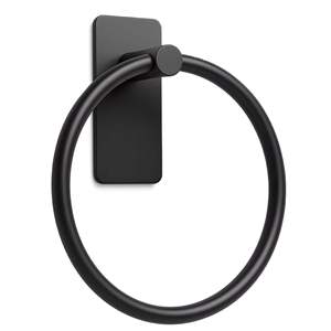 Support mural moderne pour serviettes, anneau porte-serviettes rond en métal, accessoire de salle de bain, best-seller, disponible à la vente - Product Image 5