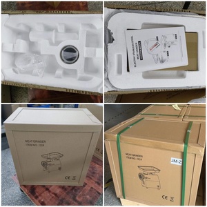 เครื่องบดพริกเนื้ออัตโนมัติ สแตนเลส 304 ขนาด 12 22 32 มม. เครื่องทำไส้กรอก เครื่องบดสับ เครื่องแปรรูปอาหาร - Product Image 5