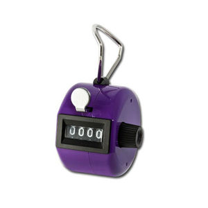 <span class=keywords><strong>4</strong></span>-cijferige Max 9999 Aantal Clicker Tally Teller Mechanische Rotatieteller Voor Coaching - Product Image 1
