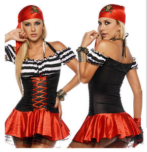 <span class=keywords><strong>Costume</strong></span> da pirata Sexy da donna di Halloween vestito da gioco di ruolo singolo <span class=keywords><strong>in</strong></span> Stock - Product Image 3