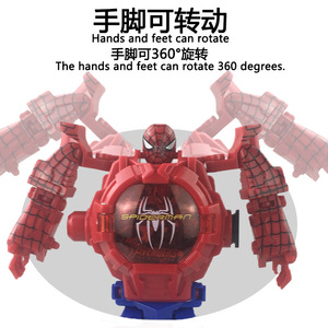 นาฬิกาเด็กแบบฉายภาพการ์ตูนแปลงร่าง ของเล่นดิจิตอล ขายตรง นาฬิกาเด็ก - Product Image 4