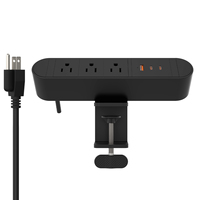 US Custom 67 W Power Pup-up Socket avec USB et TYPE-C coque en aluminium PC Desk Clamping Fiches et prises personnalisées