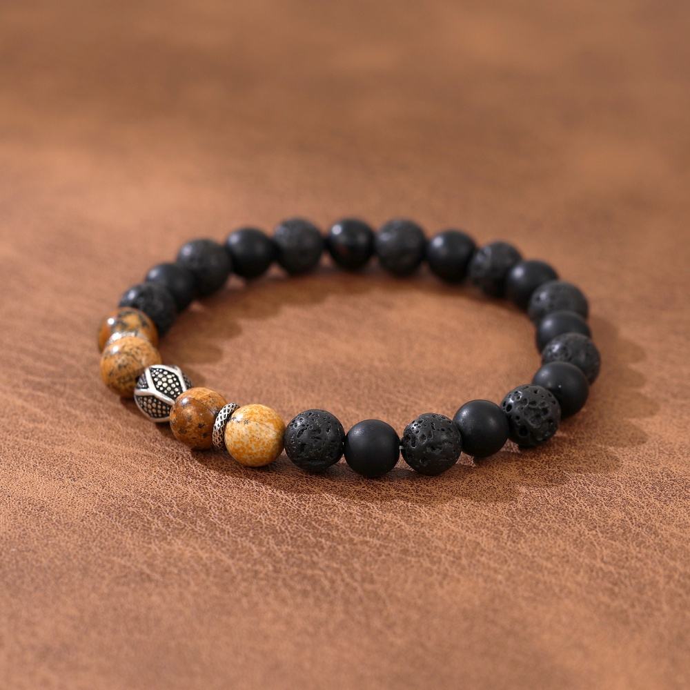 Roche volcanique Orange