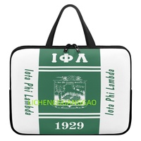 Sac d'ordinateur portable multi-tailles pour bureau Sorority Iota Phi Lambda, fournitures de bureau, thème professionnel, vente en gros, personnalisable