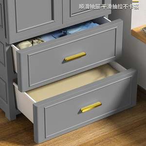 <span class=keywords><strong>Cuisine</strong></span> à 3 niveaux deux portes pour enfants bébé plastique <span class=keywords><strong>rangement</strong></span> pliable vêtements armoire suspendue chambre salon - Product Image 4