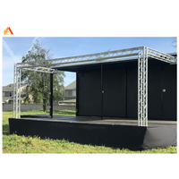 Custom Aluminio Etapa Truss Vertical Line Array Altavoz Lift Truss Stand Tower Truss Dj