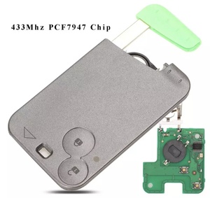 Pour <span class=keywords><strong>Laguna</strong></span> 2001to 2006 Espace Vel-Satis complet 2 boutons 433MHz PCF7947 puce <span class=keywords><strong>carte</strong></span> à puce à distance sans clé - Product Image 6