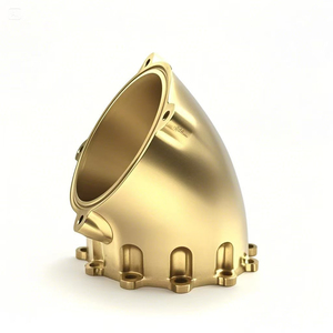 Tùy chỉnh 5 trục 4 trục 3 trục CNC gia công dịch vụ thép không gỉ ly hợp cánh tay hợp kim nhôm Adapter Phụ tùng ô tô - Product Image 1