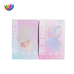 Boîtes d'emballage en carton personnalisées imprimées, biodégradables, refermables, pour <span class=keywords><strong>poudre</strong></span> de boisson instantanée, en papier BOPP brillant - Product Image 2