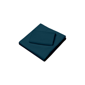Juego de Ropa de Cama de Lino y Algodón <span class=keywords><strong>Azul</strong></span> Ecológico Personalizado de Alibaba, 20 Piezas, <span class=keywords><strong>Funda</strong></span> de Edredón Suave, Estilo Simple, Tejido para Hogar u Hotel - Product Image 6