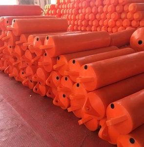LLDPE nhựa nổi rào cản xi lanh Phao ống nổi cho Biển Hồ Thùng rác ngăn chặn NẠO VÉT PE Marina hàng rào biển - Product Image 5