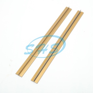 Espejo decorativo en forma de T 304 316L Accesorios para azulejos <span class=keywords><strong>Perfil</strong></span> de ajuste de borde Embellecedor de azulejo de acero inoxidable para decoración de paredes - Product Image 4