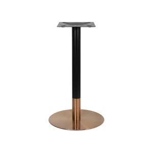Pieds <span class=keywords><strong>de</strong></span> table à manger modernes en acier inoxydable brossé or rose avec plateau en MDF, table à manger commerciale pour <span class=keywords><strong>restaurant</strong></span>, café, hôtel - Product Image 5