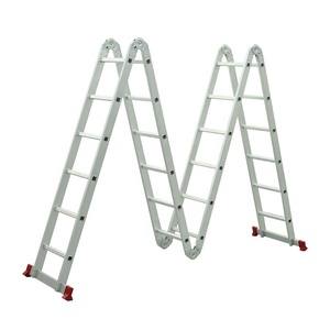 Échelle <span class=keywords><strong>pliable</strong></span> multifonctionnelle/polyvalente en aluminium 4x2 4x3 4x4 4x5 4x6 étape 3m 4m <span class=keywords><strong>5m</strong></span> 6m 7m échelle multifonction - Product Image 4