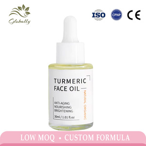 Aceite Facial de Cúrcuma 100% Puro y Natural 30ml, Suero Facial con Vitamina C y Ácido Hialurónico para Blanquear, Antienvejecimiento y Piel Radiante para Mujeres - Product Image 1