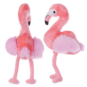 Grande Realistico Peluche Pink <span class=keywords><strong>Flamingo</strong></span> Giocattoli Con Le Gambe Lunghe di Modo Personalizzato Animale di Pezza Peluche Decorativo <span class=keywords><strong>Flamingo</strong></span> - Product Image 4