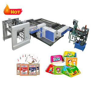 Otomatik oyun kart kesme makinası <span class=keywords><strong>Poker</strong></span> dilme harmanlama eşleştirme makinesi oyun kartı yapma makinesi - Product Image 2