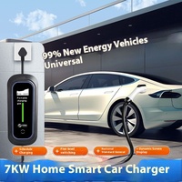 BYD pour Tesla Home 7KW Station de charge de voiture électrique Portable avec adaptateur de charge de voiture Pistolet de charge Portable New Energy