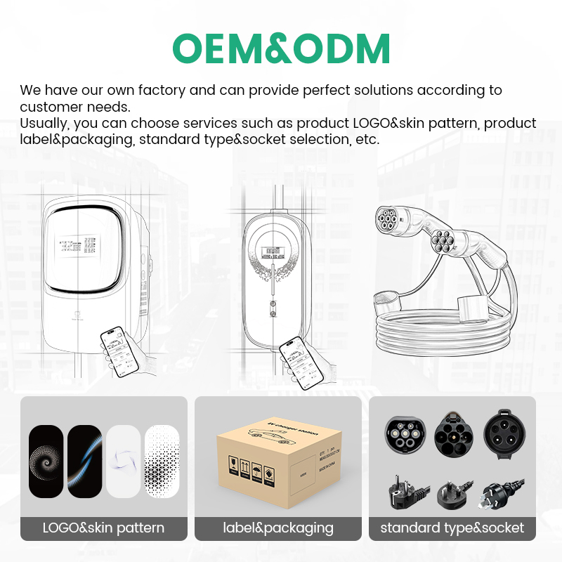 All-in-One AIO Portable EV Charger 32A 7kw Ac Type 2 Car Battery Electric Vehicle Charger Station Home Smart APP Byd Han Song · image 6