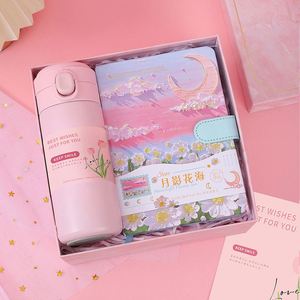 In 1 Box Business <b>Notebook</b> With Water Bottle Cup <b>Set</b> Custom Brand Logo Promotion Gift 2 Piece - Product Image 6