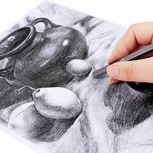FOSKA – Outil essentiel pour cours <span class=keywords><strong>de</strong></span> <span class=keywords><strong>dessin</strong></span>, bâtons <span class=keywords><strong>de</strong></span> graphite compressé noir 2B 4B 6B pour le <span class=keywords><strong>dessin</strong></span>, l'esquisse et l'ombrage - Product Image 5