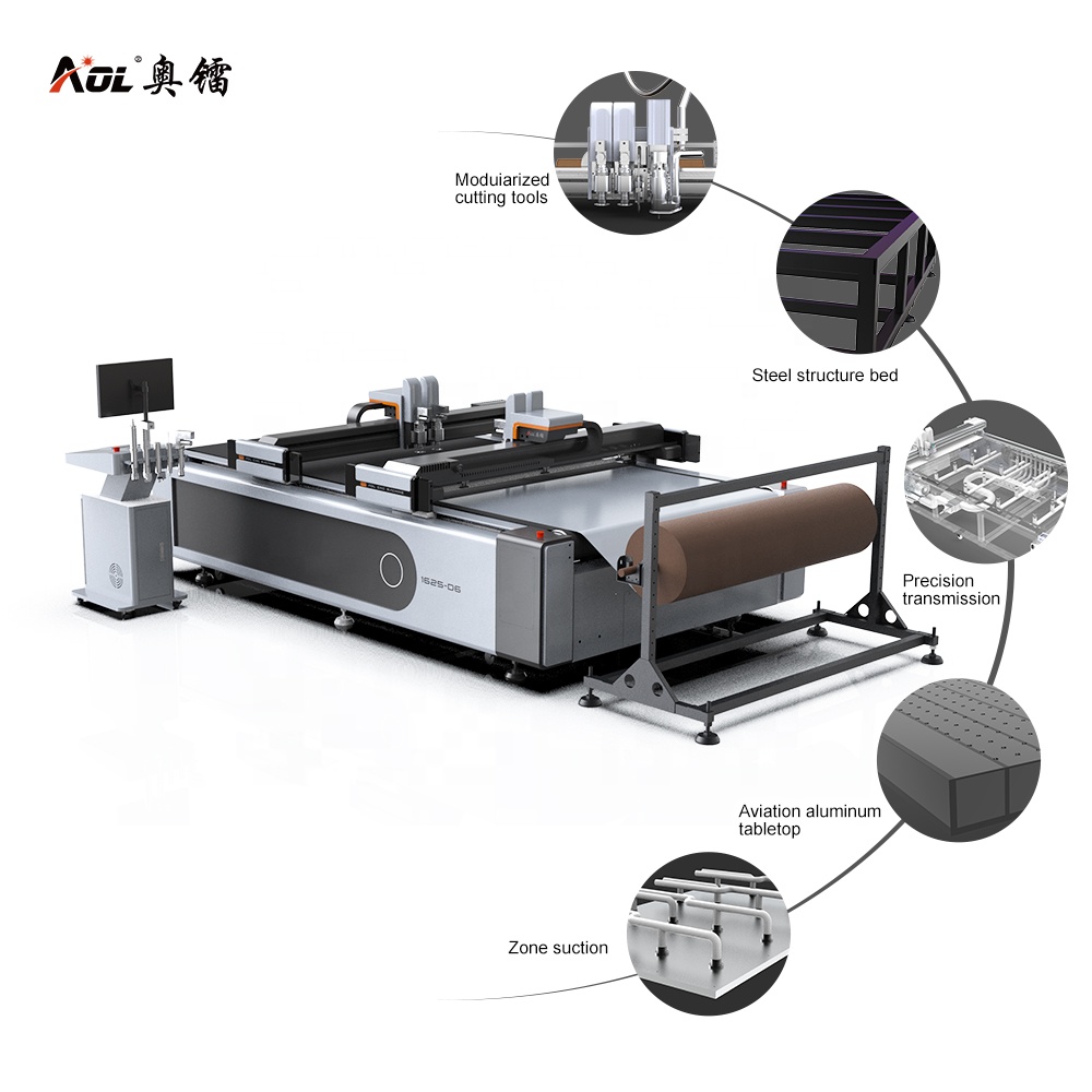 Automatic Roll Fabric Cutting Machine for Curtain Nonwoven Textile and Upholstery Production