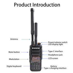 <span class=keywords><strong>D</strong></span>étecteur et <span class=keywords><strong>brouilleur</strong></span> de drones portatif 300 MHz-6200 MHz, bande complète, portée de 1,5 km, <span class=keywords><strong>d</strong></span>étection anti-FPV à 360°, dispositif anti-drone - Product Image 2