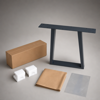 Pieds de table en fonte métallique pour restaurant, base de table industrielle pour café et restaurant