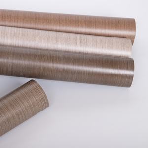 Muebles gruesos reacondicionados pegatinas de grano de madera impermeable Pvc <span class=keywords><strong>armario</strong></span> armarios puerta escritorio papel tapiz autoadhesivo - Product Image 4