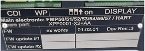 Endress+Hauser FMP50 FMP51 FMP52 FMP53 FMP54 FMP56 FMP57 เรดาร์วัดระดับแบบคลื่นนำทาง HART พร้อมจอแสดงผลในตัว เซ็นเซอร์ XPF0 - Product Image 5