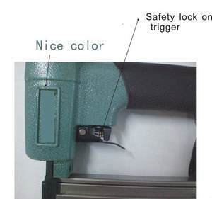 Pneumatic Tools <strong>Frame</strong> <strong>V</strong> <strong>Nailer</strong> <strong>Picture</strong> <strong>Frame</strong> Brad <strong>Nailer</strong> P515 Air <strong>Nailer</strong> Gun Aluminum Alloy 200 Nails Capacity Top Exhaust - Product Image 4