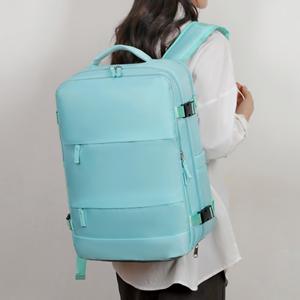 Công Suất Lớn Oxford Chất Liệu Giản Dị Ba Lô Dây Kéo Không Thấm Nước Kinh Doanh Du Lịch Mỹ Phẩm Túi Cross-Biên Giới Máy Tính Xách Tay Ba Lô - Product Image 4