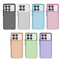 Funda protectora de lujo con acabado mate y sensación de piel anticaída suave a prueba de golpes para teléfono móvil Xiaomi Poco F6 Pro