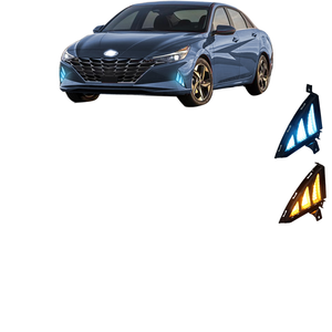 Offre Spéciale LED feux de jour DRL pour <span class=keywords><strong>Hyundai</strong></span> Elantra 2020-2021 étanche pare-chocs avant antibrouillard bleu 12V jaune tension nouveau - Product Image 1