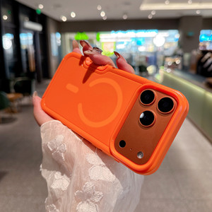 Funda Protectora para Teléfono <span class=keywords><strong>iPhone</strong></span> Air 16 15 14 <span class=keywords><strong>13</strong></span> 17 <span class=keywords><strong>Pro</strong></span> <span class=keywords><strong>Max</strong></span>, Resistente a Impactos, PC+TPU, Acabado Mate, Carga Inalámbrica, Magnética, Anti-caídas, Diseño Simple - Product Image 3