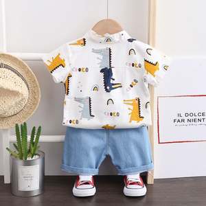 Ropa Infantil al por Mayor de Alta Calidad, Conjuntos de Ropa, Camisas Vaqueras y Pantalones Vaqueros para Niños - Product Image 2