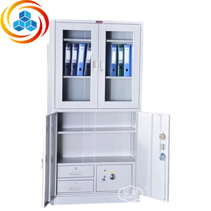 Armoire multifonctionnelle en acier ou en fer, designs d'armoires à double porte, meubles de chambre à coucher, armoire en acier - Product Image 1
