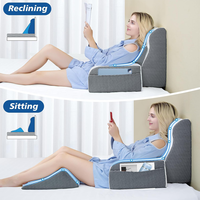 Oreiller de lecture Offres Spéciales pour lit assis TV livre oreiller de jeu 4 pièces oreiller de soutien du dos pour lit dossier chaise avec bras