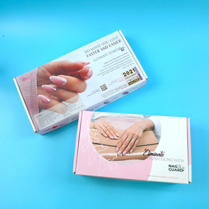 Boîtes d'expédition en carton ondulé kraft imprimées sur mesure pour l'emballage de produits de soin des ongles et de beauté, abonnement e-commerce, expédition - Product Image 6