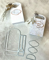 Piccola MOQ Custom nuova scatola che fa metallo taglio muore stencil stampa Die taglio per Album fai da te Scrapbooking carta goffratura