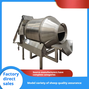 Ngang thép không gỉ trống trộn bột phụ gia bột trộn máy - Product Image 3