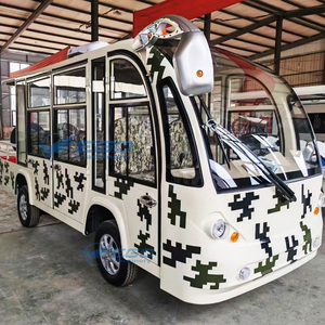 Mini-bus électrique de 11 à 14 places à vendre, véhicule électrique à quatre roues pour le tourisme urbain - Product Image 5